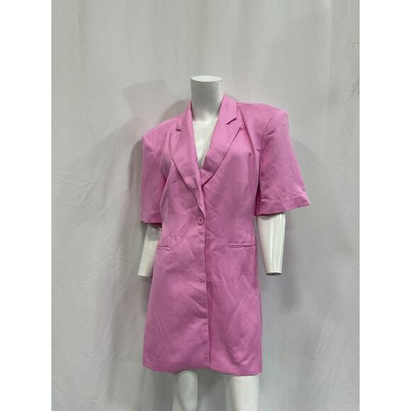 L'Academie 'Linzie' Pink Mini Dress Size M - Picture 2 of 5